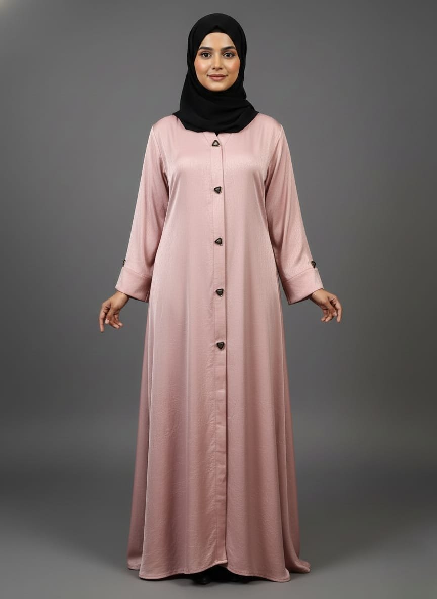 Malik Abaya elegant black abaya for women, premium modest Islamic wear, stylish and comfortable daily abaya design