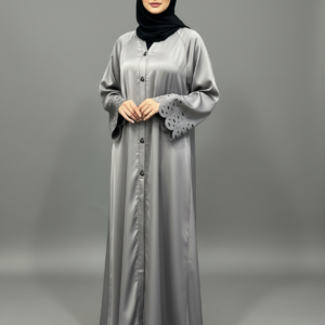Malik Abaya - Premium TikTok Fabric Abaya with OD Laser Cutting Design | Elegant Designer Modest Wear for Women